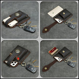 Multifunctionele Leren Telefoonhoes