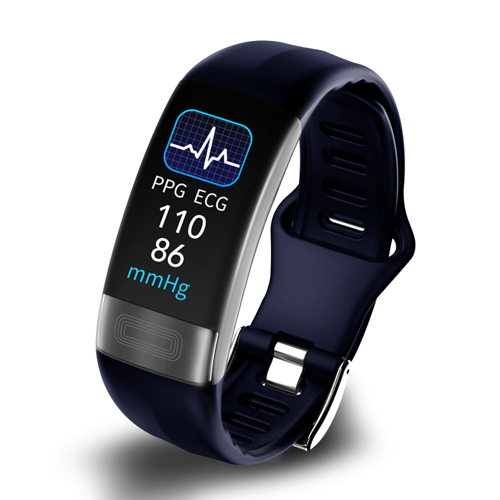 Slimme Armband Bloeddrukmonitor | EKG, Hartslag, Zuurstofverzadiging & Slaaptracker - FDA goedgekeurd
