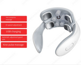 SerenityWave | Rustgevende 4D Draadloze Nek- en Schoudermassager met Warmte