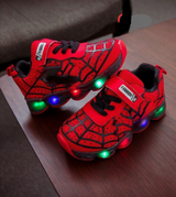 Superheld LED Sneaker - Stoere schoenen met lichtjes voor kinderen