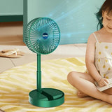 Opvouwbare stille elektrische desktop-USB-fan