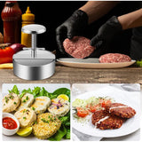 Handmatige vleespers voor hamburger-patties