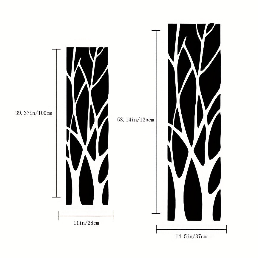 NatureLine 3D Acryl Wanddecoratie – Uniek Takkendesign voor Woonkamer en Gang