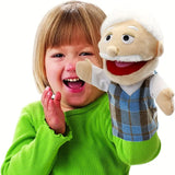 Lila Schattige Handpop - Creatief Speelgoed voor Kinderen