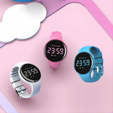 LED Digitale Stappenteller Horloge met Vibrerend Alarm – Fitness Tracker voor Kinderen