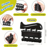 PowerGrip Handtrainer Set – 5-in-1 voor Krachtige Handen en Onderarmen