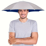 SunShade Parapluhoed – Lichtgewicht, UV-beschermend en Handsfree