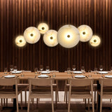 Combinatie van acryl en marmer in een designlicht!