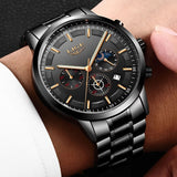 Militaire Stalen Horloge voor Mannen - Krasbestendig en Waterdicht