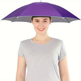 SunShade Parapluhoed – Lichtgewicht, UV-beschermend en Handsfree
