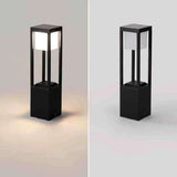 Kubusvormige Buitenlamp op Zonne-energie (60cm)