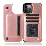 LeatherGuard | Luxe Leren Hoes met Kaartvakjes en Magnetische Sluiting