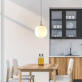 Moderne Hanglamp - Opaalglas Design