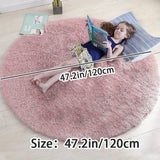 Ronde Fluffy Tapijt - Clouda
