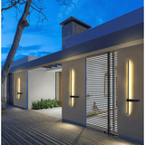 Moderne Buitenzuil LED Wandlamp