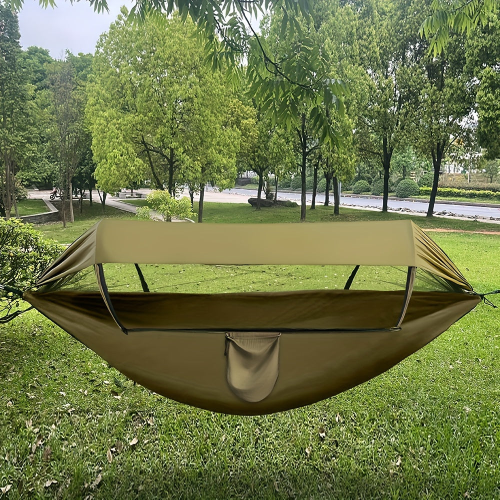 CampEase 3-in-1 Hangmat – Bescherming en Comfort voor Buitenavonturen