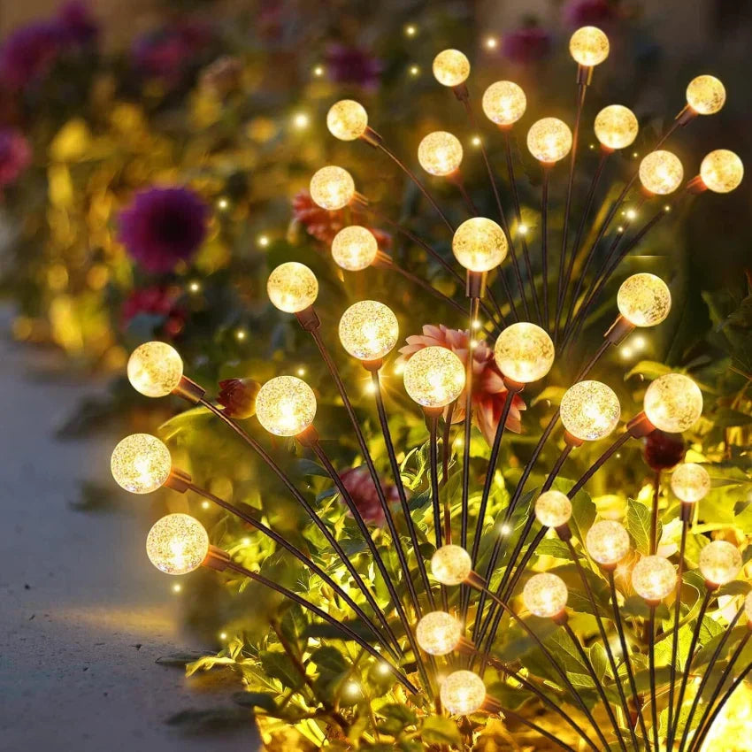 FireFlies | sfeervolle LED tuinverlichting | Zonne-energie tuinlampen buitenverlichting automatische LED-lampen weersbestendig energiezuinig eenvoudig te installeren veilige buitenlampen esthetisch aantrekkelijk voor tuin en balkon