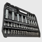 108-delig ratelsleutelset van chroom-vanadium – TorqueMaster