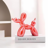 Keramiek Hondenbeeld | Ballonhond Design | Decoratief Kunstwerk | Speelse Eyecatcher | Hoogwaardig Materiaal | Woonkamer Slaapkamer Kantoor | Unieke Moderne Interieurdecoratie | Perfect Cadeau | Diverse Kleuren
