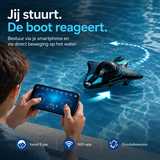 Interactieve RC Techboot – Sturen & Experimenteren via Smartphone