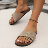 Britta | Orthopedische Slippers met Gesp en Elegante Stijl