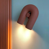 Moderne LED Wandlamp in Boogvorm