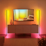 Ambiance Dimbare LED Vloerlamp – Luxe Verlichting met 1+ Miljoen Kleuren