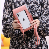 Touchscreen Telefoontas met Portemonnee‑functie – Compacte Crossbody voor Dagelijks Gebruik