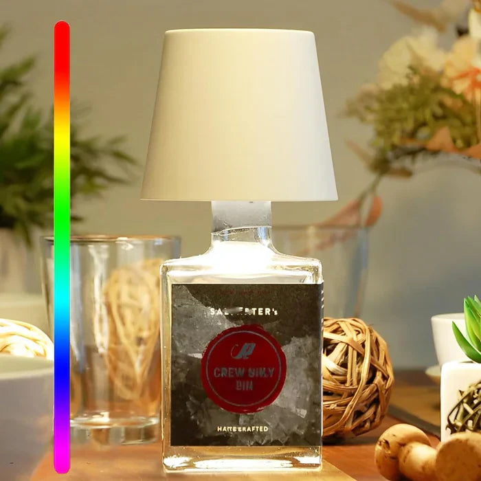 Draagbare LED Flessenlamp - GlowBottle