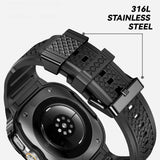 Rugged Roestvrijstalen Behuizingsset voor Samsung Galaxy Watch Ultra
