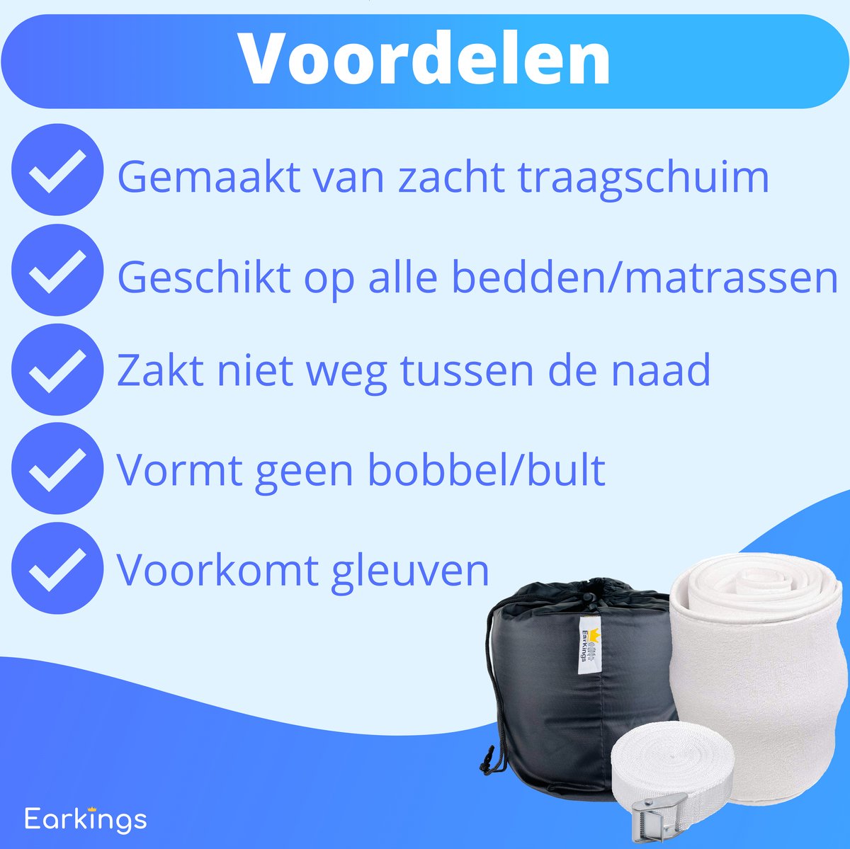 StaySecure Matraswig – Houd je Matras Op Zijn Plek Zonder Schuiven
