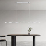 LED-Pendelleuchte met modern golvende lijnontwerp – WaveGlow