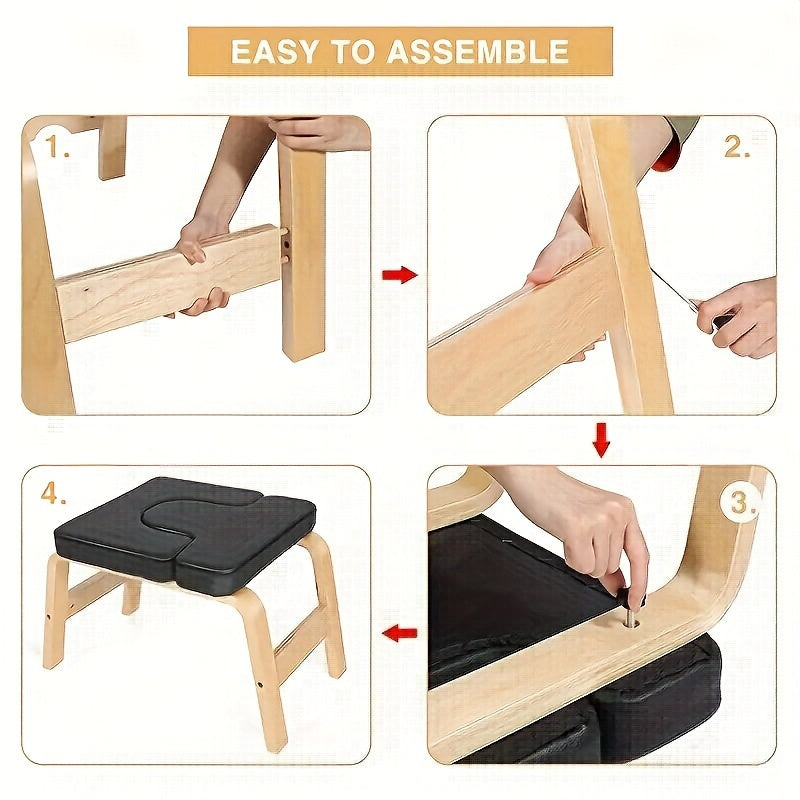 BalancePro Yoga Kopstandbank – Comfort en Stabiliteit voor Yoga Enthousiastelingen
