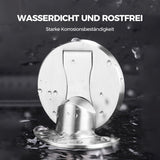 Onzichtbare magnetische deurstopper van roestvrij staal