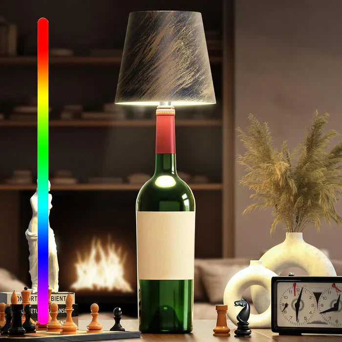 Draagbare LED Flessenlamp - GlowBottle