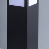 Moderne Vierkante LED-Paalverlichting – Waterdichte Buitentuinlamp