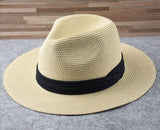 Klassieke Brede Rand Fedora Hoed voor Mannen