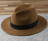Klassieke Brede Rand Fedora Hoed voor Mannen