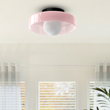 Moderne Ronde Glazen Plafondlamp – Elegante & Minimalistische Ontwerp