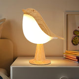 LED Vogel Lamp met Aroma Diffuser – USB Oplaadbare Nachtlamp en Leeslamp met 3 Kleur Temperaturen