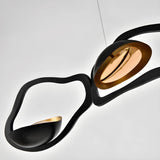 Moderne Artistieke Hanglamp – Sculpturale LED Plafondlamp met Dimbare Optie