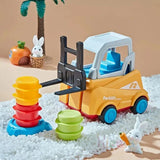 Stapelspeelgoed met Heftruck – Leerzaam spel ter bevordering van behendigheid en concentratie