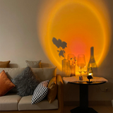 SunsetAura - Elegante retro-geïnspireerde lamp