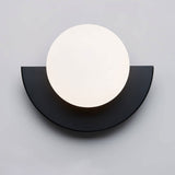 Aurora Halve Cirkel Wandlamp | Kleurrijke Glas Elegantie