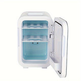ChillMate 8L Mini Koelkast – Energiezuinig met Glazen Deur