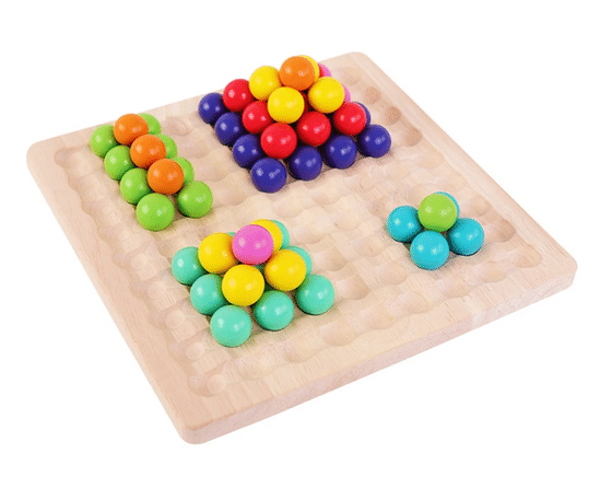 Montessori Kralen-Logikspel – Bevorder Kleurentheorie & Denkvermogen