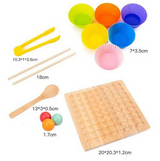 Montessori Kralen-Logikspel – Bevorder Kleurentheorie & Denkvermogen