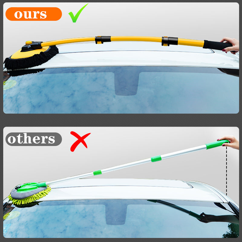 Verstelbare Autoreinigingsborstel – Comfortabel en Efficiënt Schoonmaken