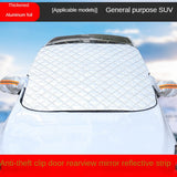 Universele Auto Voorruit Cover – Bescherming tegen Zon en Sneeuw