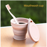 Opvouwbare Silicone Beker met Karabijnhaak - Draagbare en Duurzame Beker voor Outdoor en Kamperen